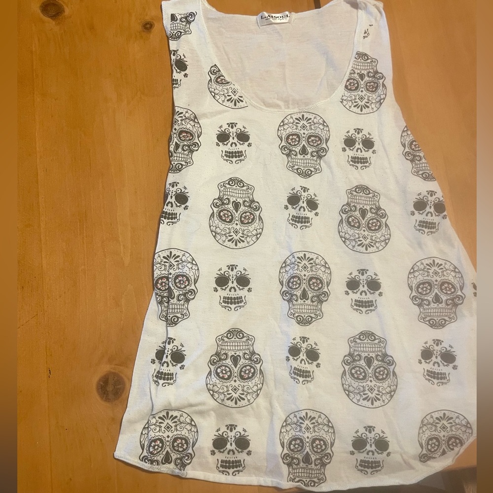 Skull Tank Top